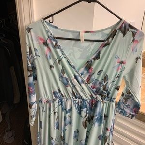 Pinkblush maternity size small maxi